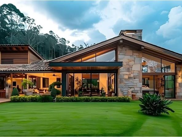 Casa na Floresta Sitios e Chacaras imoveis rurais a venda ou aluguel de temporada mata arvores